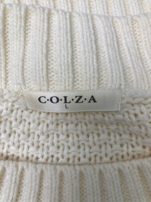 C・O・L・Z・A/コルザ/ニット/セーター/トップス/ホワイト/L