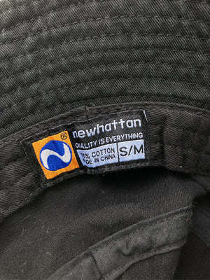 NEWHATTAN/ニューハッタン/バケットハット/帽子/ブラック/S/M