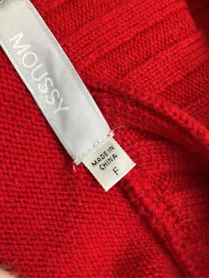 MOUSSY/マウジー/ニット/セーター/トップス/レッド/F