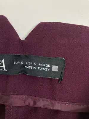 ZARA/ザラ/スラックス/パンツ/レッド/EUR S