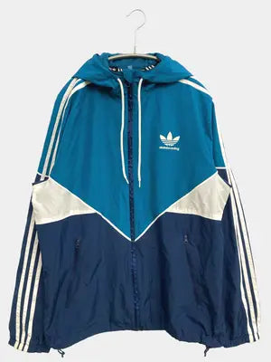 adidas/アディダス/ナイロンジャケット/ジャケット/アウター/ブルー/L