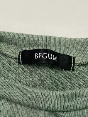 BEGUM/ベガム/スウェット/トップス/グリーン/M