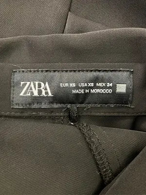 ZARA/ザラ/シャツワンピース/ワンピース/ドレス/ブラック/EUR XS
