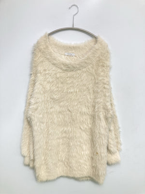 JEANASIS/ジーナシス/ニット/セーター/トップス/アイボリー/F