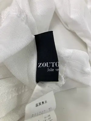ZOUTONEKO/Tシャツ/カットソー/トップス/ホワイト/M〜L