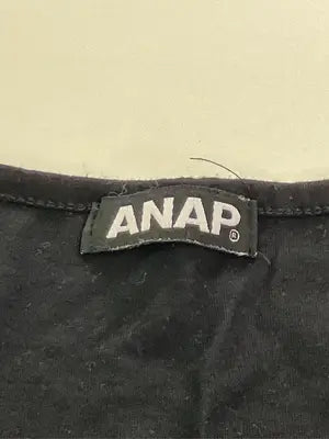 ANAP/アナップ/Tシャツ/カットソー/トップス/ブラック/F