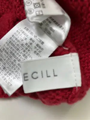 BONLECILL/ボンルシール/カーディガン/ボレロ/トップス/レッド/F