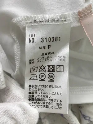 NICE CLAUP/ナイスクラップ/シャツ/ブラウス/トップス/ホワイト/F