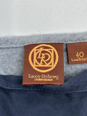 Luxe Relaxing/Tシャツ/カットソー/トップス/グレー/40