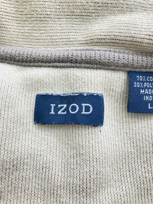 IZOD/アイゾッド/ニット/セーター/トップス/ベージュ/L