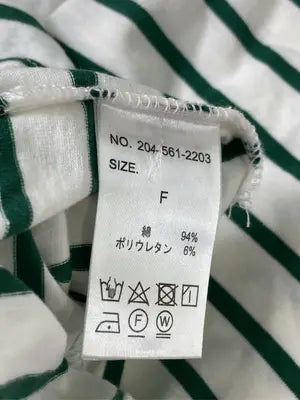 Tシャツ/カットソー/トップス/ホワイト/F