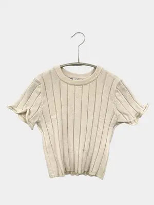 ZARA/ザラ/ニット/セーター/トップス/アイボリー/USA S