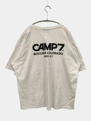 CAMP7/キャンプセブン/Tシャツ/カットソー/トップス/ホワイト/L