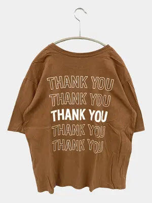 Tシャツ/カットソー/トップス/ブラウン/FREE