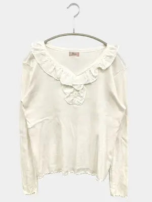 flower/フラワー/Tシャツ/カットソー/トップス/ホワイト