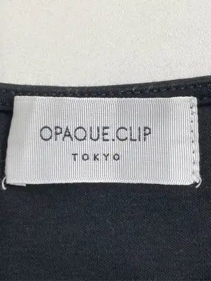 OPAQUE.CLIP/オペークドットクリップ/Tシャツ/カットソー/トップス/ブラック/40/L
