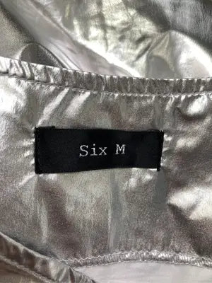 six M/ワンピース/ワンピース/ドレス/シルバー/F