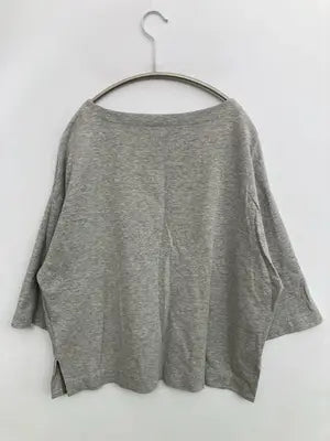 UNIQLO/ユニクロ/Tシャツ/カットソー/トップス/グレー/L