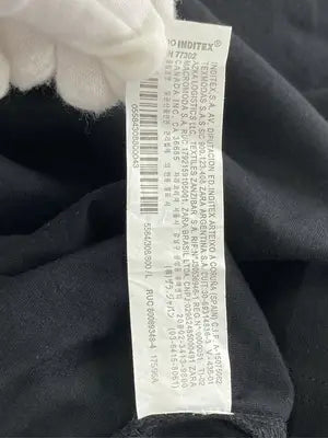 ZARA/ザラ/Tシャツ/カットソー/トップス/ブラック/EUR L