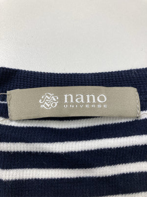 nano UNIVERSE/ナノユニバース/Tシャツ/カットソー/トップス/ネイビー