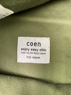 coen/コーエン/ロングスカート/スカート/カーキ/MEDIUM