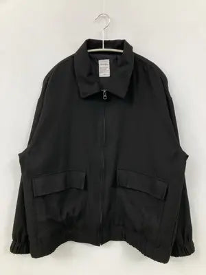 PLUS ONE/プラスワン/ブルゾン/ジャケット/アウター/ブラック/LARGE