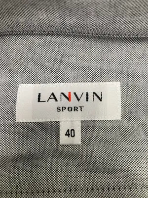 LANVIN/ランバン/シャツ/ブラウス/トップス/グレー/40