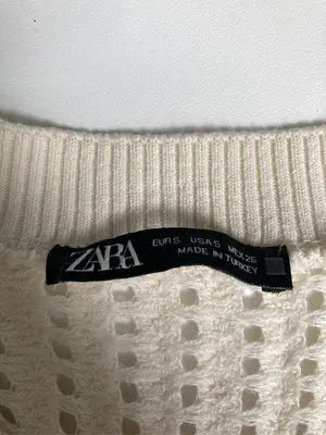ZARA/ザラ/ニット/セーター/トップス/アイボリー/S