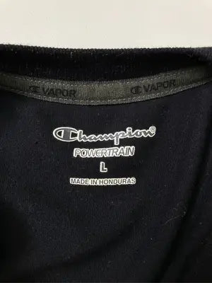 Champion/チャンピオン/Tシャツ/カットソー/トップス/ブラック/L