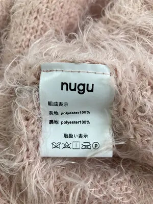 nugu/ヌグ/ニット/セーター/トップス/オレンジ/FREE