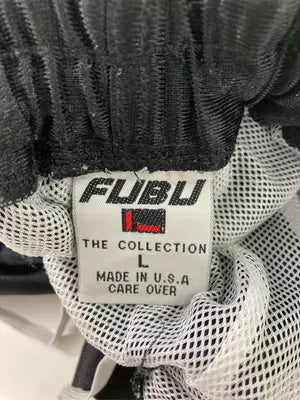 FUBU/ジャージ/トラックパンツ/パンツ/ブラック/L