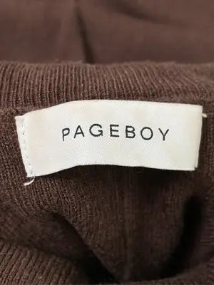 PAGEBOY/ページボーイ/ワンピース/ワンピース/ドレス/ブラウン/F