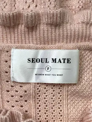 SEOUL MATE/ニット/セーター/トップス/ピンク/F