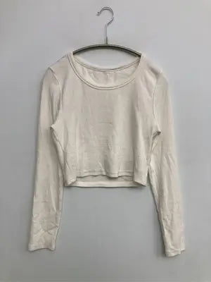 Tシャツ/カットソー/トップス/ホワイト/L