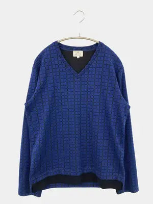 LANVIN EN BLUE/Tシャツ/カットソー/トップス/ブルー/48