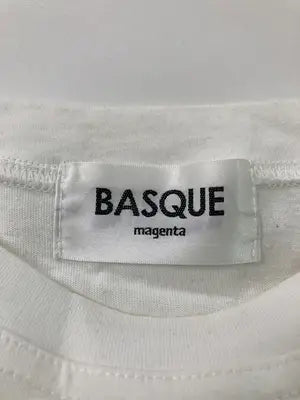 BASQUEmagenta/Tシャツ/カットソー/トップス/ホワイト/F