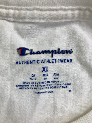Champion/チャンピオン/Tシャツ/カットソー/トップス/ホワイト/XL（ASIA 2XL）