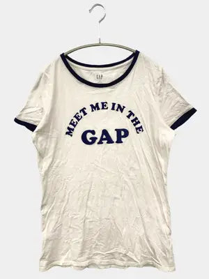 GAP/ギャップ/Tシャツ/カットソー/トップス/ホワイト/S