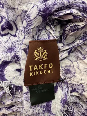 TAKEO KIKUCHI/タケオキクチ/ストール/ショール/ファッション雑貨/パープル
