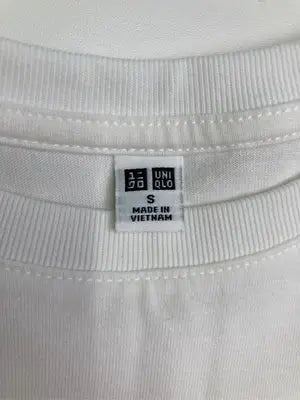 UNIQLO/ユニクロ/Tシャツ/カットソー/トップス/ホワイト/S