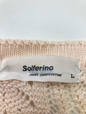 Solferino/カーディガン/ボレロ/トップス/ベージュ/L