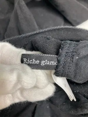 Riche glamour/リシェグラマー/デニムパンツ/パンツ/ブラック/M