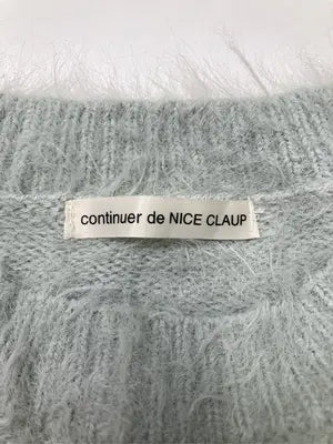 continuer de NICE CLAUP/コンティニューデナイスクラップ/ニット/セーター/トップス/ライトグリーン/F