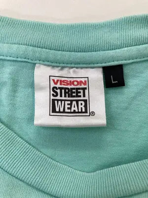 VISION STREET WEAR/ヴィジョンストリートウェア/Tシャツ/カットソー/トップス/ライトグリーン/L
