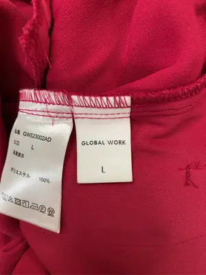 GLOBAL WORK/グローバルワーク/その他パンツ/パンツ/ピンク/L