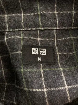UNIQLO/ユニクロ/シャツ/ブラウス/トップス/グレー/M