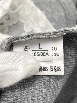 Tシャツ/カットソー/トップス/グレー/L