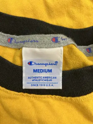 Champion/チャンピオン/Tシャツ/カットソー/トップス/イエロー/M