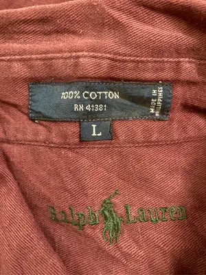 100% COTTON/シャツ/ブラウス/トップス/その他/L