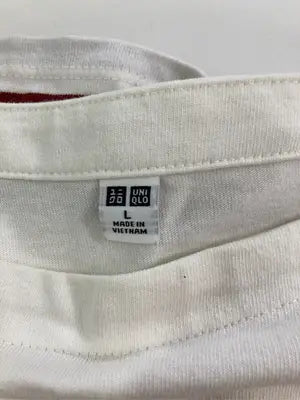 UNIQLO/ユニクロ/Tシャツ/カットソー/トップス/アイボリー/L